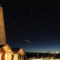 キャビン近くから見えた星