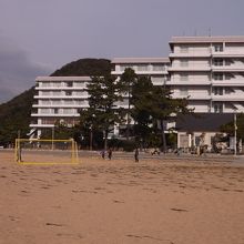 渋川海水浴場で撮影