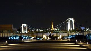 お台場からの眺めが最高です！