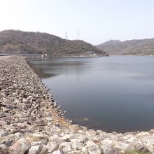 権現ダムで撮影