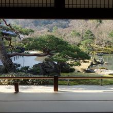 部屋からの眺め。