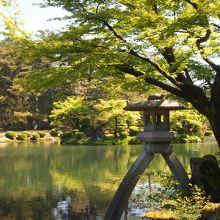 兼六園の顔、灯籠