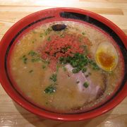 初めて食べるエビを満喫できるラーメンでした！