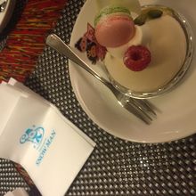 テイクアウトした生菓子