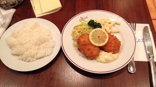 【平日ランチ】レストラン・ケルン＠TOTOビル　B1F【老舗の洋食屋さん】