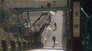 階段が急こう配「男坂」～お茶の水・猿楽町～