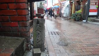 渋谷の細い通り