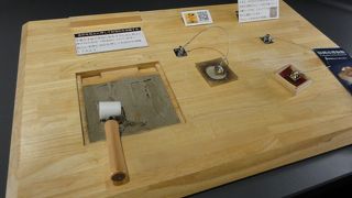 金印が真近で見れる