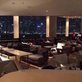 ホテルラウンジからの眺望が香港らしくてオススメ。