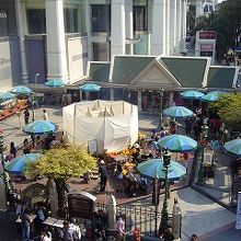 祠は幕がかかってましたが、参拝客は多かったです。