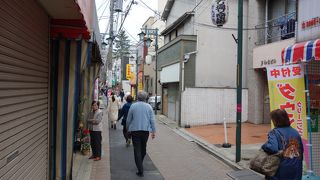 寂れた味がある。