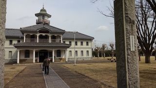 給食の展示が面白かった。