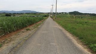 なんてことはない一本道です。