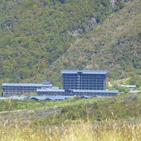 フッカーバレートラックから見たハーミテイジホテル