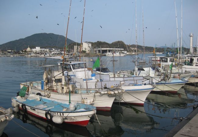 糸島の、のどかな漁港