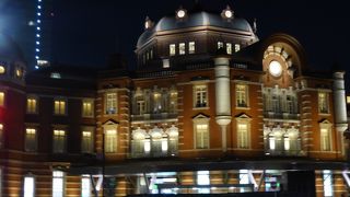 ライトアップがきれいです