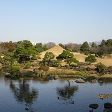 水に映し出される景色が美しい