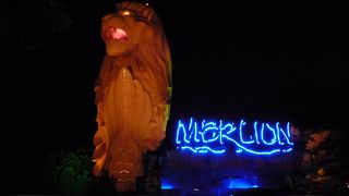 でかいマーライオン