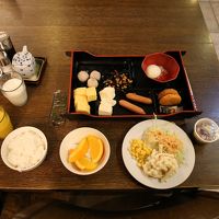 朝食バイキング