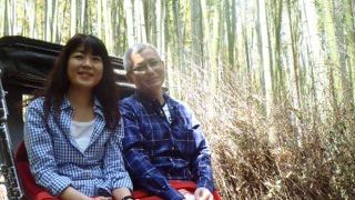 初めての人力車