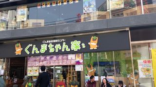 群馬の物産品を凝縮