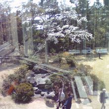 二階展望室から