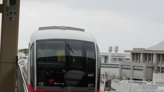 那覇市内の移動に便利　タッチ式