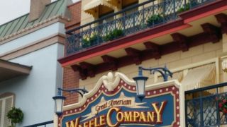 ミッキーマウスのワッフル