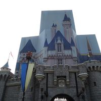 この日のディズニーはこんなお城でした