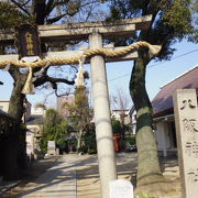 大淀中の神社