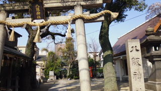 大淀中の神社
