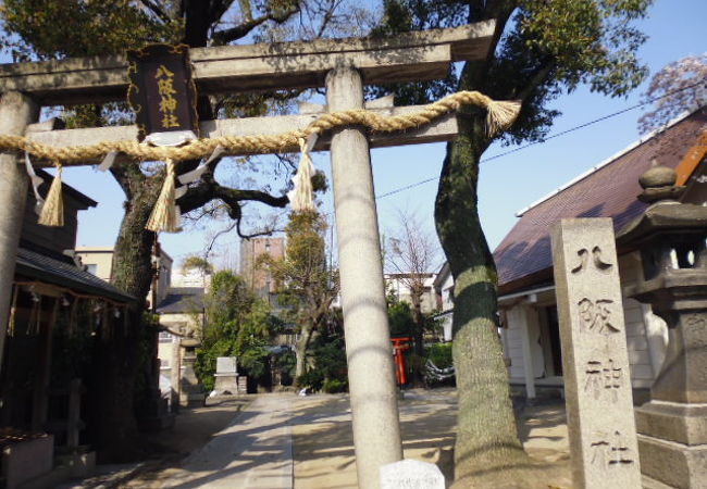 大淀中の神社