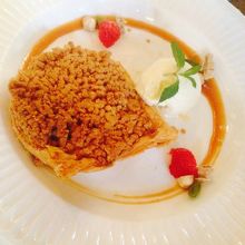 アップルパイも美味しい