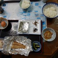 朝食の料理の一部