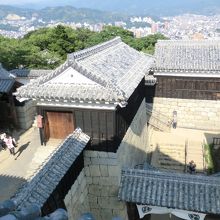 天守から