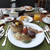 チャオプラヤ川沿いのレストラン