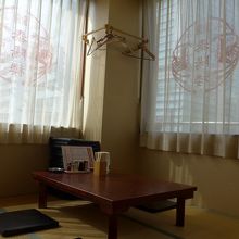 二階席　個室が幾部屋かあります