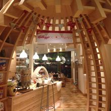 可愛らしい入り口