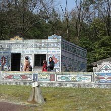 カラフルな模様が綺麗です