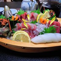 二人前の舟盛り