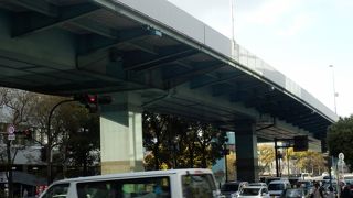 大阪市内を南北に通っている幹線道路