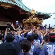 神社に練り込み