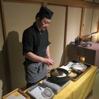 揚げ物はライブキッチンで。