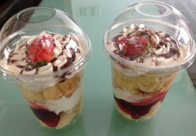 こじんまりしたカフェ