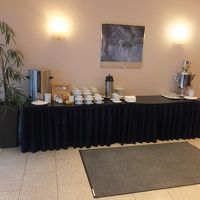 入口左、フロントの向かいにあったコーヒーコーナー