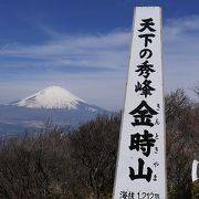 富士山と箱根の眺望にすぐれたところ