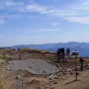 富士山を眺めながらゆっくりできます