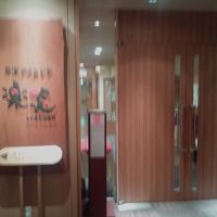 朝食バイキング会場。