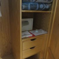 金庫・予備の毛布など・・・