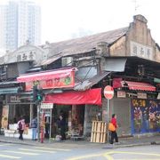 （香港）レトロな青果卸売市場